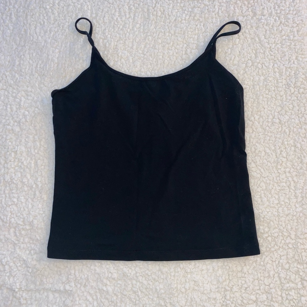Banana republic black crop tank